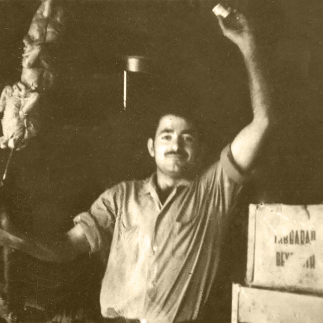 Historical photo of one of the Zankou Chicken founder's family.