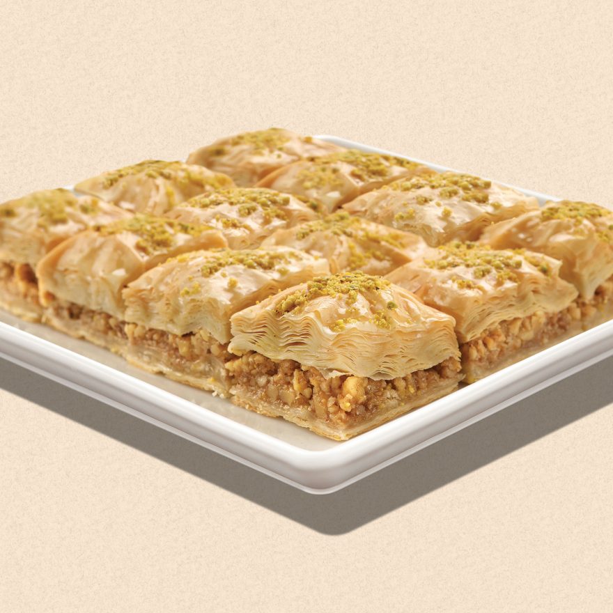 Zankou Chicken catering baklava party tray
