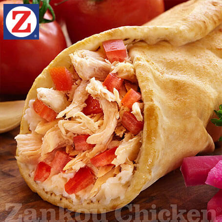 Roasted Chicken Wrap